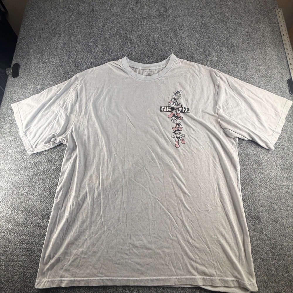 Southpole x Astro Boy Mens Graphic T-Shirt Light Blue Short Sleeve Size 2XL